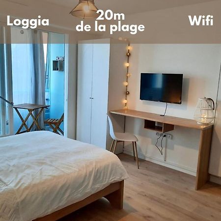 Le levant - avec loggia - à 20m de la plage Courseulles-sur-Mer Exterior foto